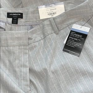 NWT Light gray slimming dress pants